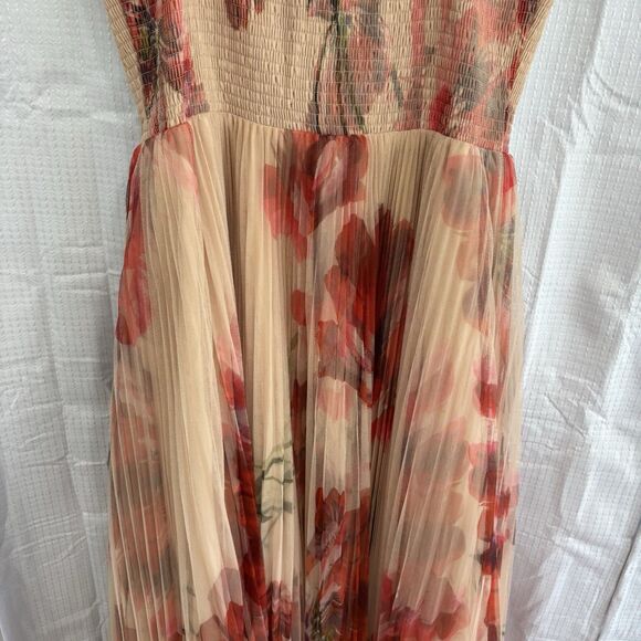 Hutch Dress Womens Size XL Brianna Sleeveless Bustier Pleated Tulle Maxi NWT - Picture 7 of 9